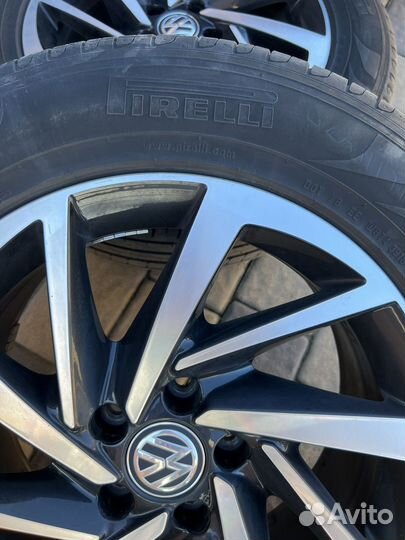 Диски + 2 комплекта шин зима/лето VW Tiguan