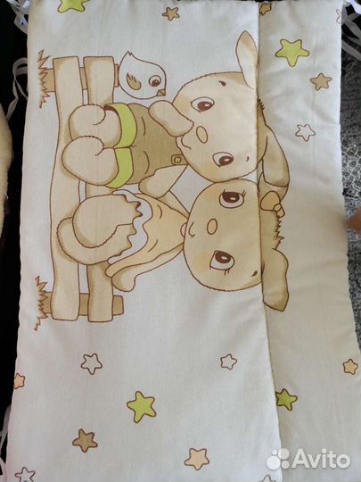 Бортики в кроватку