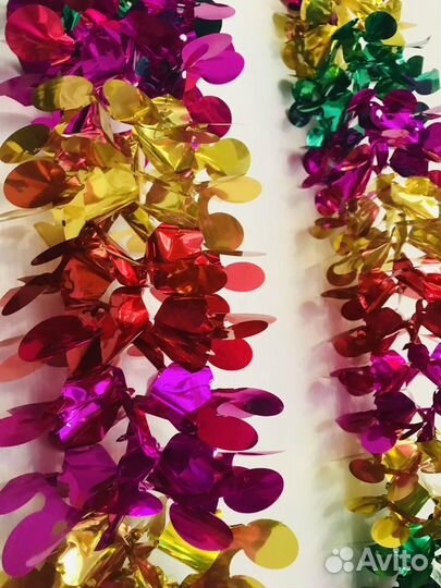 Гирлянда мишура новые