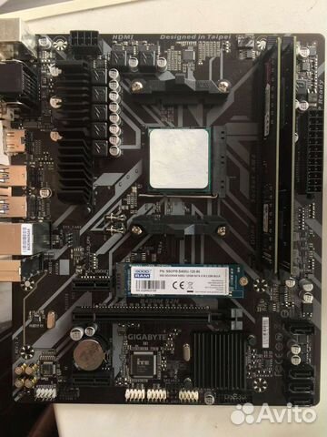 Материнская плата gigabyte GA-A320M-S2H купить в Перми | Электроника ...