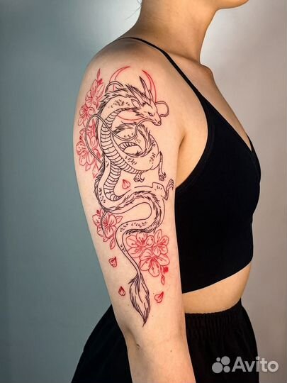 Модель на тату