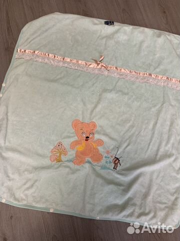 Плед деткий одеялко конверт на выписку