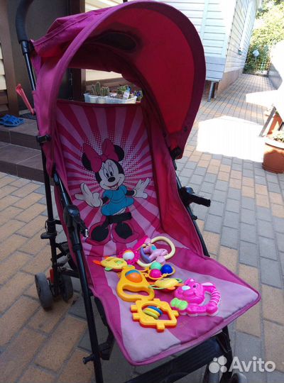 Прогулочная коляска детская складная