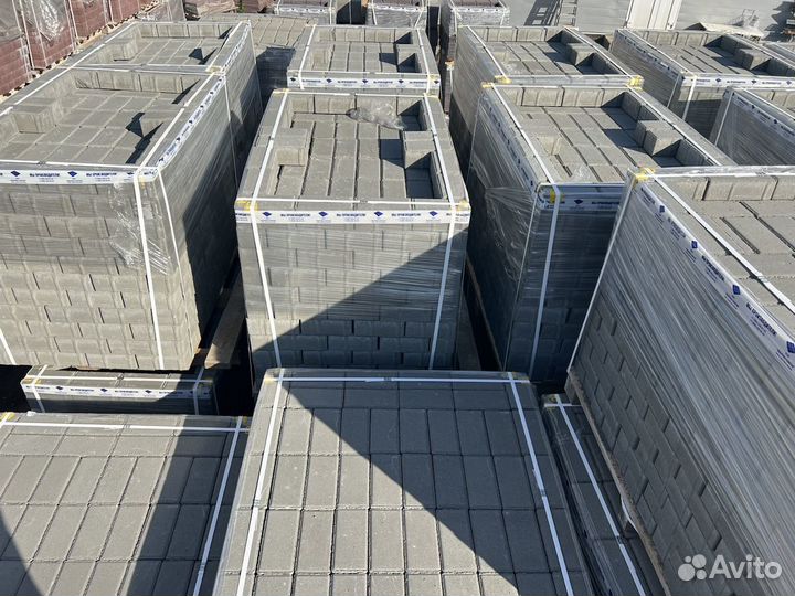 Тротуарная плитка кирпичик