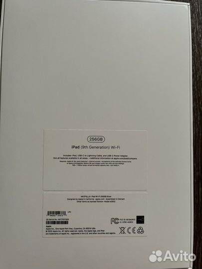 Apple iPad 9 (10,2) (2021) Wi-Fi 256Gb