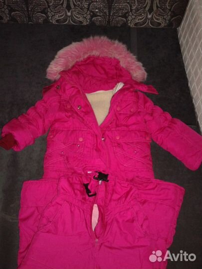 Зимний костюм для девочки