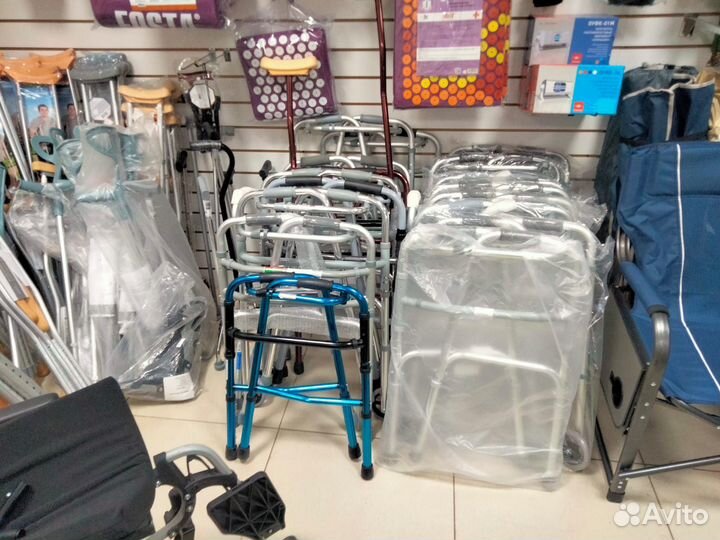 Ходунки для взрослых в асортименте напрокат