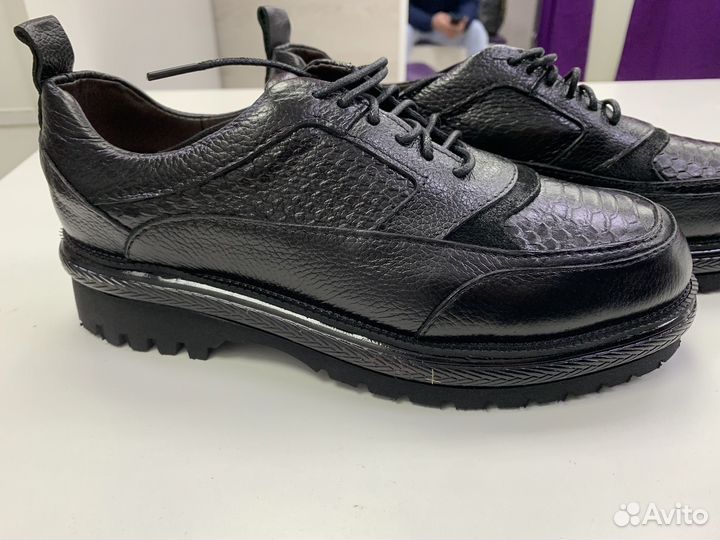 Туфли кожаные мужские 39