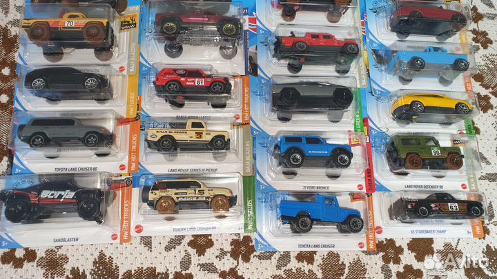Hot Wheels Джипы