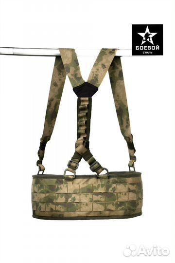 Пояс комплект с кап, бр1, лямки, цв. Мох
