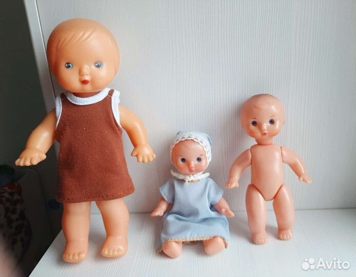 Куклы и пупсики из СССР