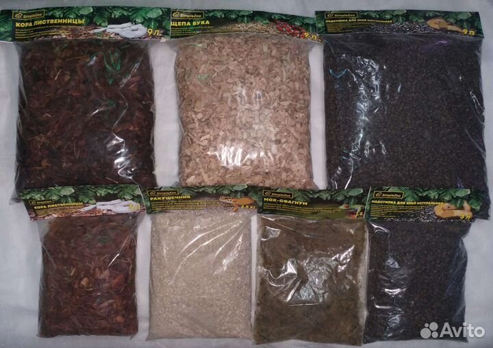 Субстрат в террариум.Кокосовый субстрат