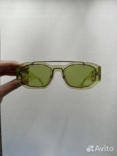 Очки Versace Medusa оригинал - VE2235 зеленые