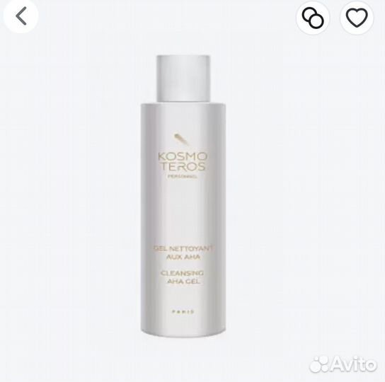 Гель kosmoteros для лица очищающий с AHA
