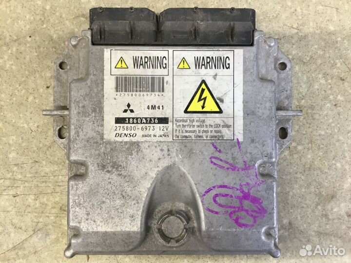 Блок управления двигателем Mitsubishi Pajero Monte