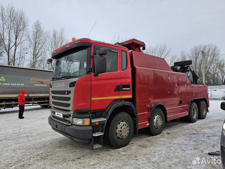 Scania G440 с КМУ, 2017