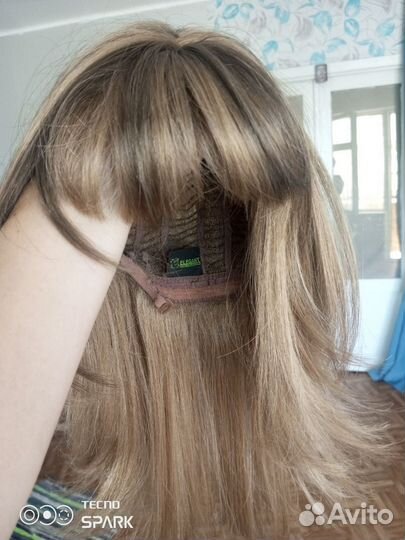 Парик облегчённый русый