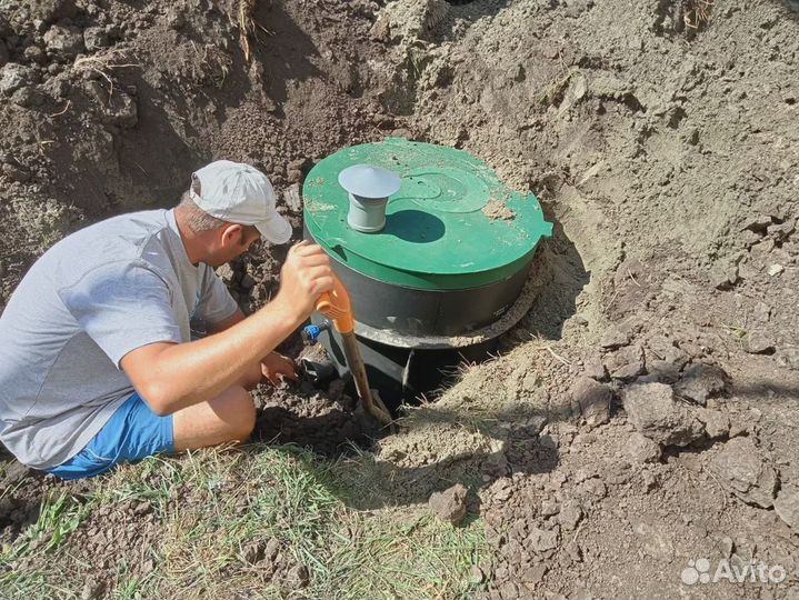 Септик под ключ монтаж за 1 день