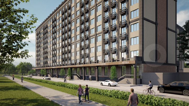 1-к. квартира, 50 м², 5/11 эт.