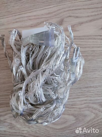 Гирлянда водопад