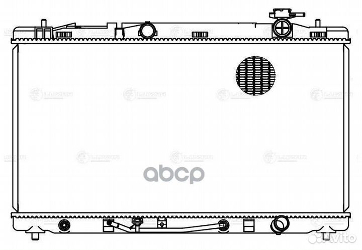 Радиатор системы охлаждения LRC19119 luzar