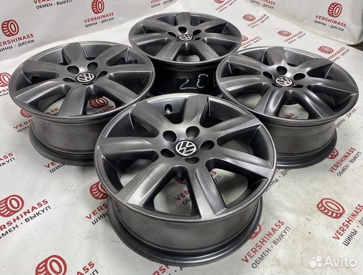Диски оригинальные Wolkswagen R15 5/100 цо 57.1 мм