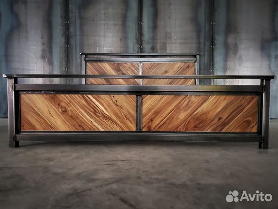 Кровати в стиле Лофт