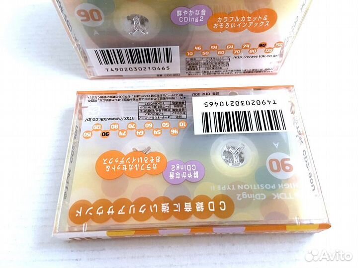 Аудиокассета кассета TDK CDing 2 90 - 2002 г