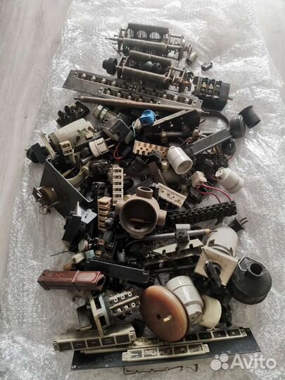 Электродетали примерно 14 кг СССР