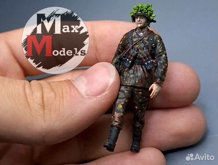 Миниатюры солдат в росписи 1/35