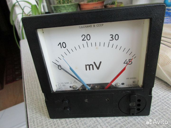 Эв 3000К, милливольтметр для датчиков контроля