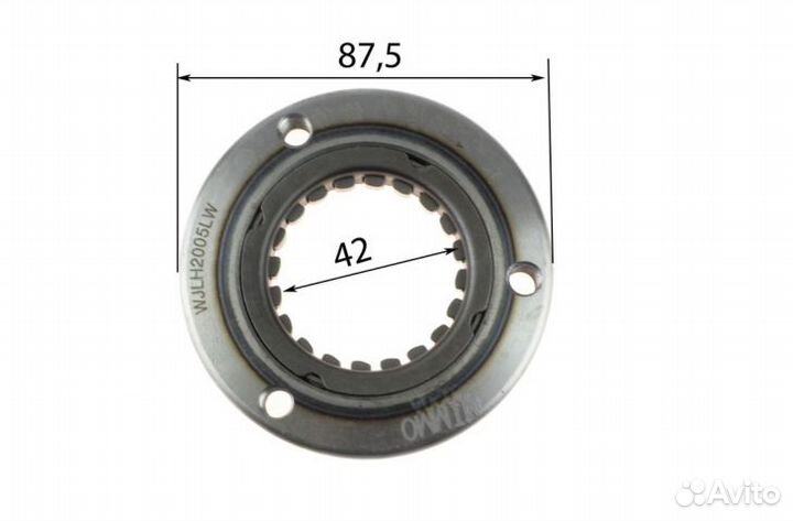 Обгонная муфта 163FML(CG200-A) 165FMM(CB250D-G) 16