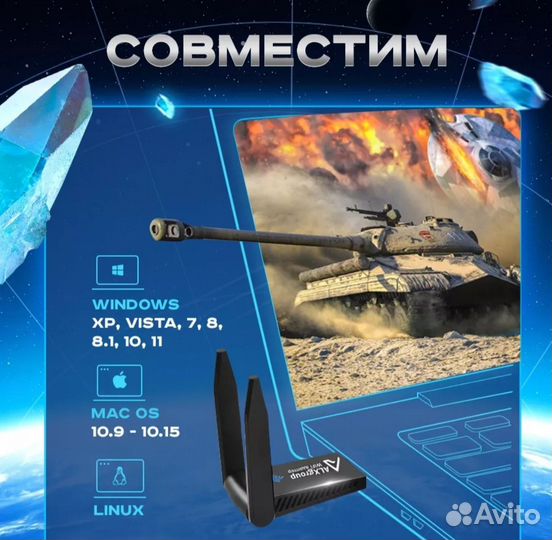Wi-fi адаптер usb для пк