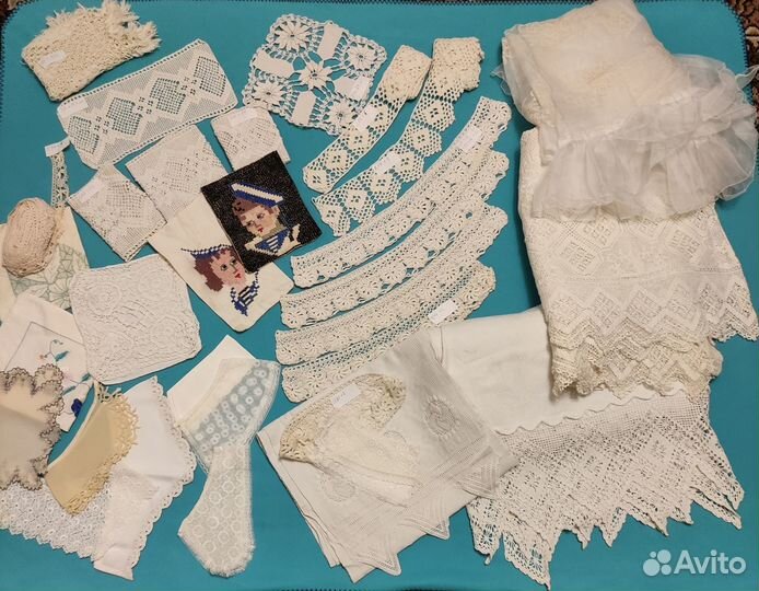 Вышивка,подзоры,покрывала,воротники Ретро