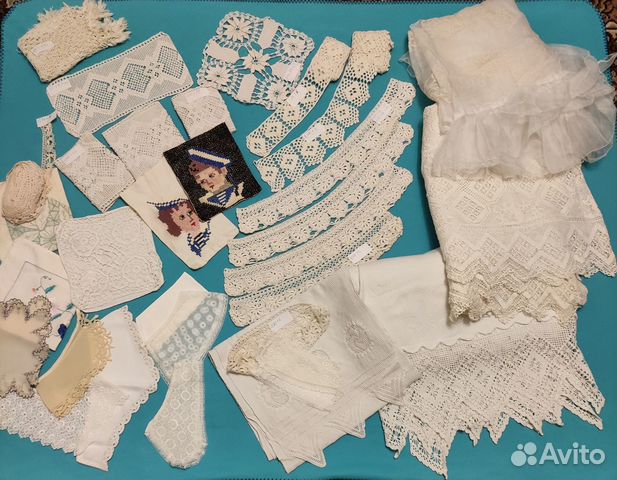 Вышивка,подзоры,покрывала,воротники Ретро