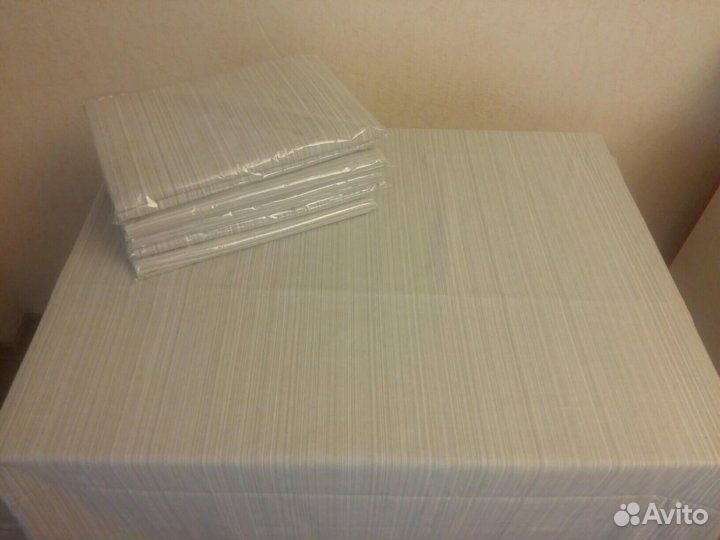 Простынь полулен Евро