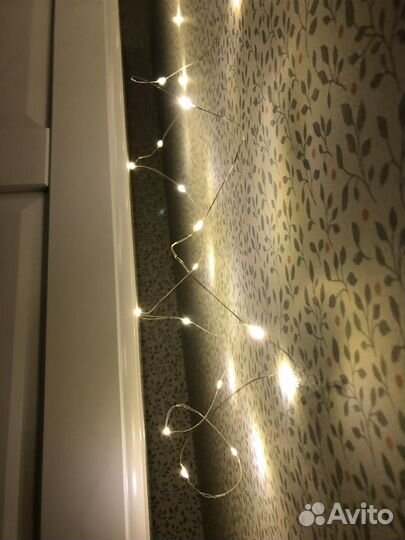 Гирлянда роса 100 метров, уличная гирлянда 100 м