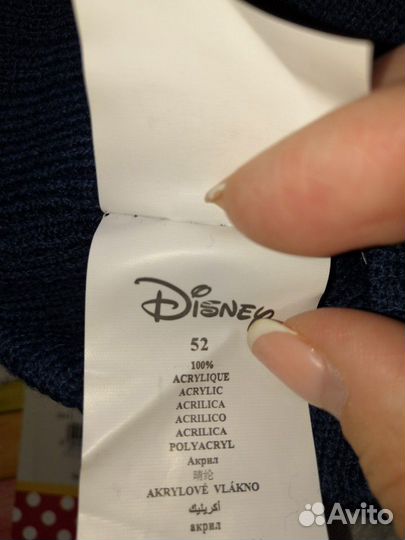 Шапка и перчатки Disney