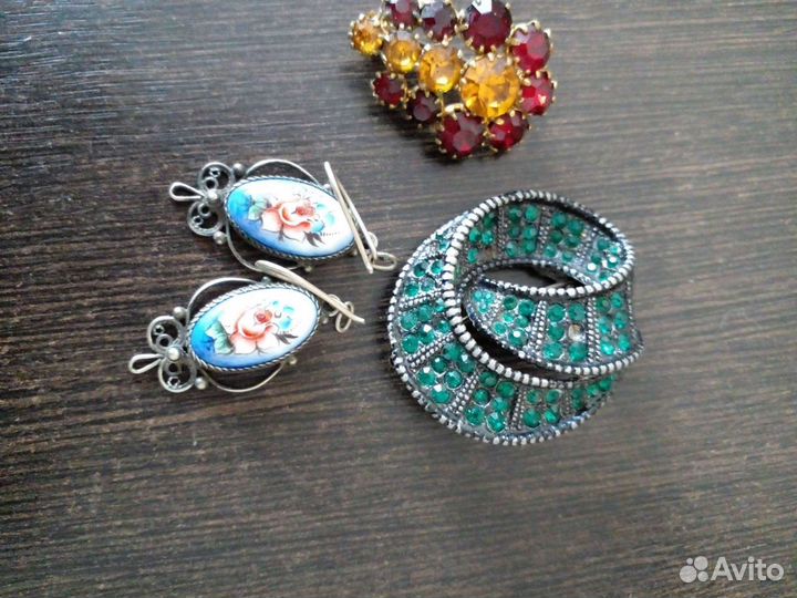 Брошь СССР винтаж