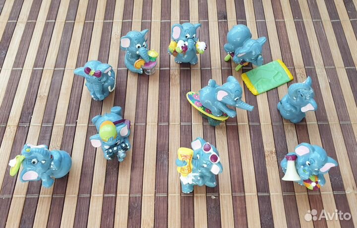 Игрушки из киндера 90х