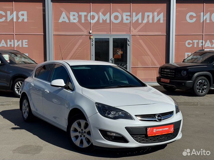 Opel Astra 1.6 AT, 2014, 153 900 км