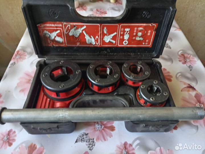 Набор клуппов rothenberger bspt с трещеткой