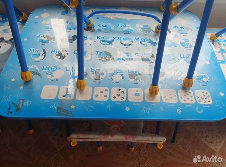 Детский комплект стол+стул