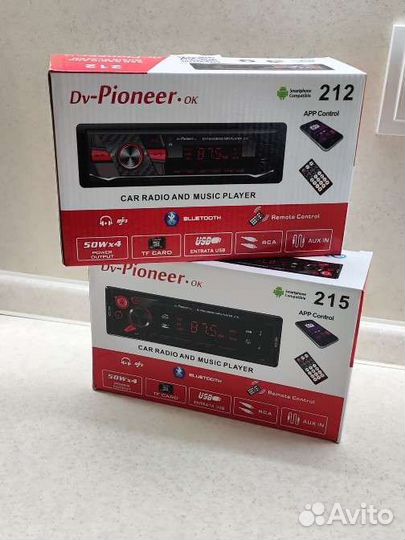 Магнитола 1 din. Pioneer