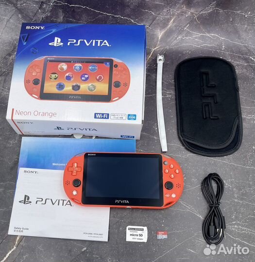 Sony PS Vita Slim Orange(Новая,Оригинал,Игры)