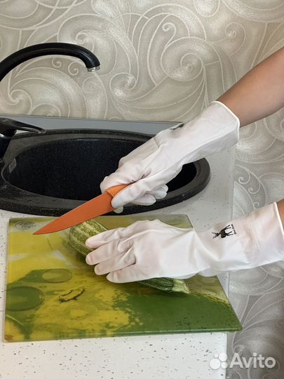 Перчатки хозяйственные прочные