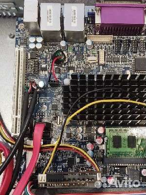 Материнская плата itx intel atom 2600n