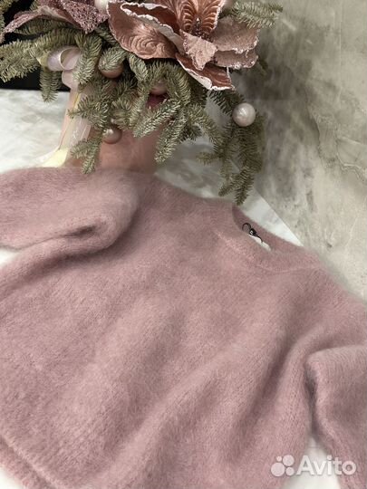 Джемпер пушистый Италия новый