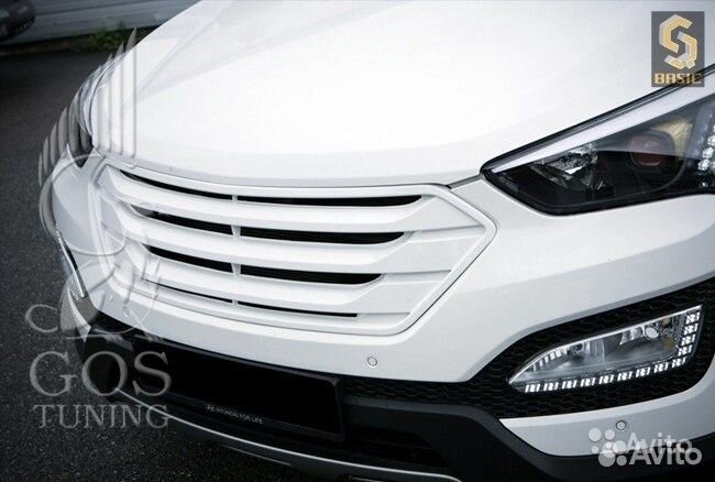 Решетка радиатора Hyundai Santa Fe DM / Санта Фе 3