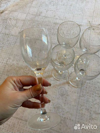 Фужеры под шампанское и вино